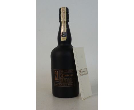 KNOCKDHU 21 YEAR OLD 
1 bottle.  Knockdhu 21 Year Old Single Malt Scotch Whisky.  Limited edition bottling at cask strength. 