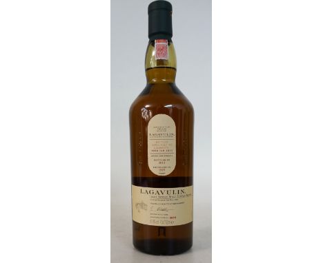 LAGAVULIN FEIS ILE 2013
1 bottle.  Lagavulin Feis Ile 2013 Single Malt Scotch Whisky.  OB.  70cl.  51% abv.  Distilled 1995 a
