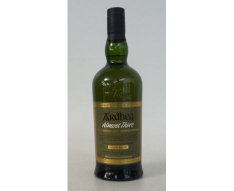 ARDBEG ALMOST THERE
1 bottle.  Ardbeg Almost There Single Malt Scotch Whisky.  OB.  70cl.  54.1% abv.  Final release in the s