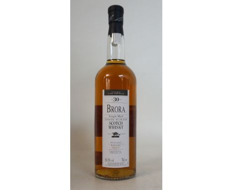 BRORA 30 YEAR OLD LIMITED EDITION 2005
1 bottle.  Brora 30 Year Old Single Malt Scotch Whisky.  OB.  70cl.  56.3% abv.  2005 