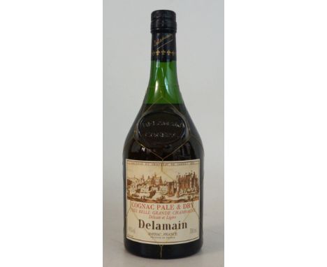 DELAMAIN PALE & DRY COGNAC - 1990's
1 bottle.  Delamain Pale & Dry Grande Champagne Cognac.  In presentation carton. 700ml.  