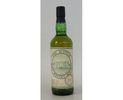 SMWS 75.5 (GLENURY ROYAL)
1 bottle.  SMWS 75.5 (Glenury Royal) Single Malt Scotch Whisky.  70cl.  61.9% abv.  Distilled 1979.