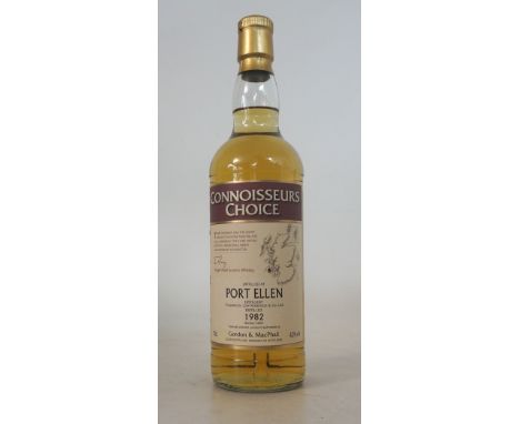 PORT ELLEN 1982 CONNOISSEURS CHOICE
1 bottle.  Port Ellen 1982 Connoisseurs Choice Single Malt Scotch Whisky.  70cl.  43% abv