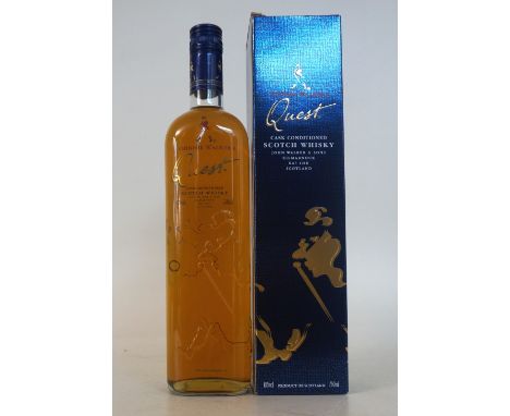 JOHNNIE WALKER QUEST
1 bottle.  Johnnie Walker Quest Cask Conditioned Scotch Whisky.  750ml.  40% abv.   Johnnie Walker Quest