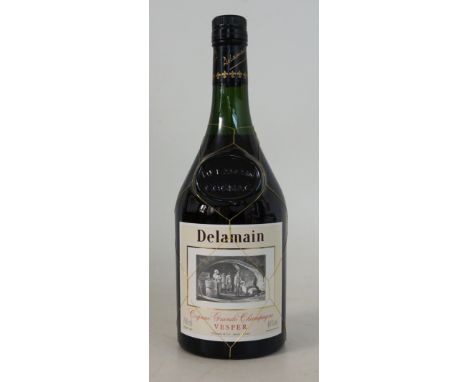 DELAMAIN "VESPER" COGNAC GRANDE CHAMPAGNE
1 bottle.  Delamain "Vesper" Grande Champagne Cognac.  700ml.  40% abv.  1er Cru Du