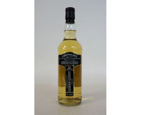 GLENCRAIG 31 YEAR OLD - CADENHEAD'S
1 bottle.  Glencraig 31 Year Old distilled at Glenburgie-Glenlivet.  70cl.  50.8% abv.  G