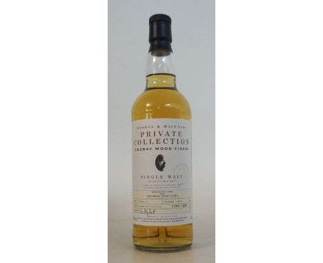 IMPERIAL 1990 G&M PRIVATE COLLECTION
1 bottle.  Imperial 1990 Cognac Wood Finish Single Malt Scotch Whisky.  70cl.  40% abv. 