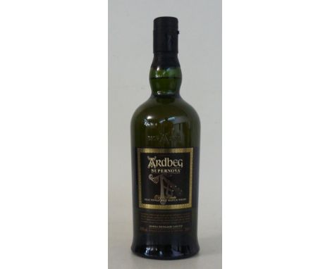 ARDBEG SUPERNOVA - STELLAR RELEASE
1 bottle.  Ardbeg Supernova Stellar Release.  70cl.  58.9% abv.  OB.  Single Malt Scotch W
