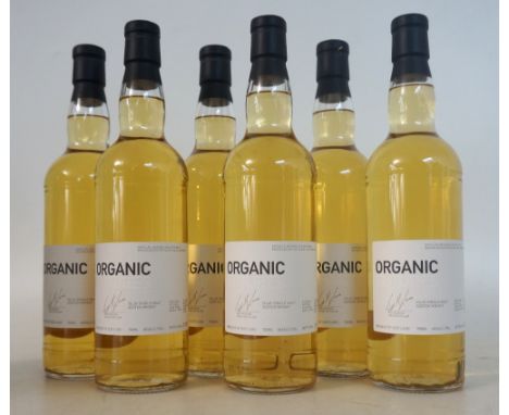 BRUICHLADDICH ORGANIC FUTURES 
6 bottles.  Bruichladdich Organic Futures Single Malt Scotch Whisky.  70cl.  46% abv.  Distill