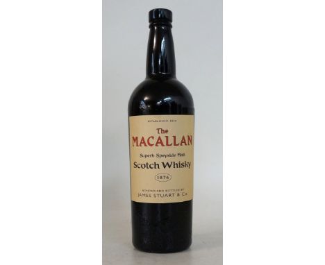 MACALLAN 1876 REPLICA
1 bottle.  Macallan 1876 Replica Single Malt Scotch Whisky.  OB.  70cl.  40.6% abv.  Bottled as a recre
