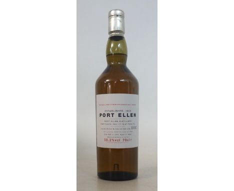 PORT ELLEN 1ST ANNUAL RELEASE
1 bottle.  Port Ellen Single Malt Scotch Whisky.  1st Annual Release.  70cl.  56.2% abv.  Limit