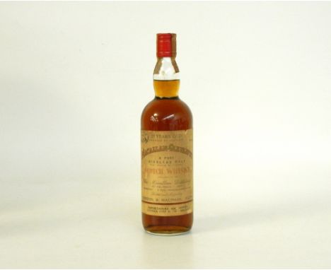 MACALLAN 25YO
Single Malt Scotch Whisky. Macallan-Glenlivet 25yo. Bottled by Gordon & MacPhail in the 1960's for the Italian 