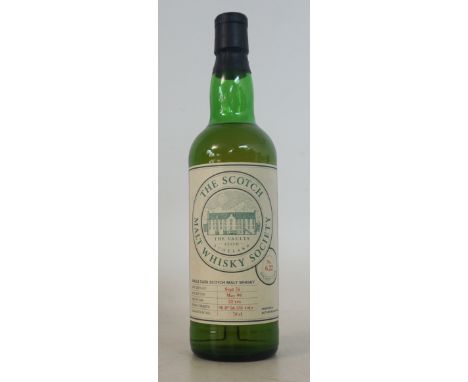 SMWS 6.22 (MACDUFF)
1 bottle.  SMWS 6.22 (Macduff) Single Malt Scotch Whisky.  22 Years Old.  70cl.  56.5% abv.  Level bottom