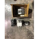 Pallet of Assorted Circuit Breakers, Small GE Transformers, Switch Gear & More