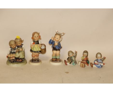 SIX GOEBEL FIGURES