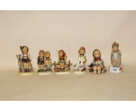 SIX GOEBEL FIGURES