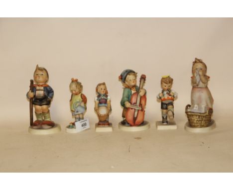 SIX GOEBEL FIGURES