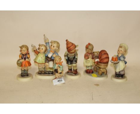 SIX GOEBEL FIGURES
