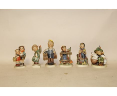 SIX GOEBEL FIGURES