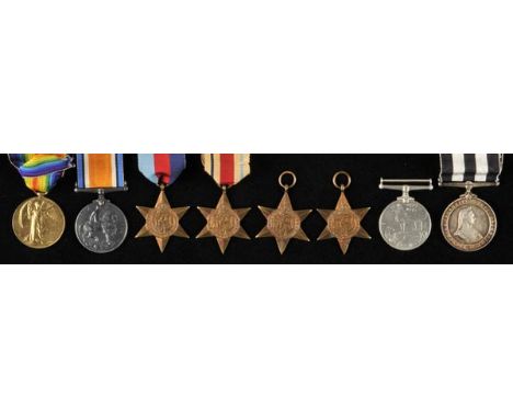 *WWI. A WWI & WWII group of eight to Private T. King, Royal Army Medical Corps British War and Victory Medals (21542 Pte. T. 