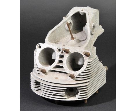 *Engine Cylinder Head. A WWII cylinder head from a 1944 German Fiesler 156 "Storch" Argus As 10c engine,  Serial No. '140216 