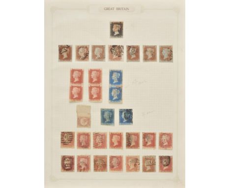 *Pair of Whitfield King "Paragon" Albums with much 19th century throughout,  an interesting lot commencing with Great Britain