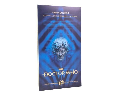 COLLECTION OF DOCTOR WHO AND OTHER FIGURES, comprising the 11 Doctors figure set, Davros figure, The Third Doctor sixth scale