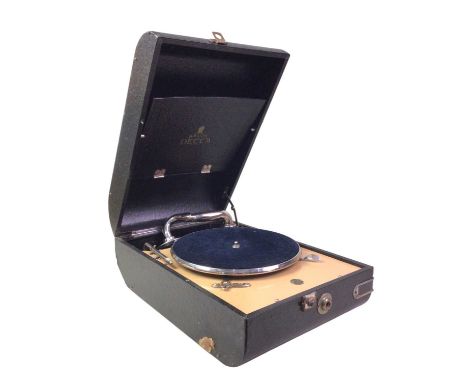 DECCA SALON PORTABLE GRAMOPHONE Decca 10 Model