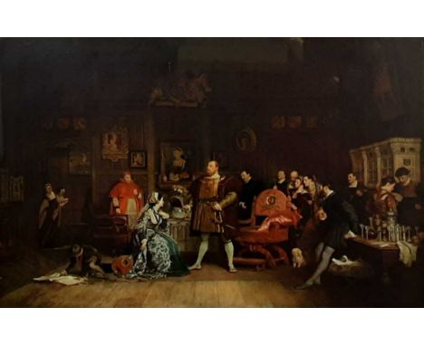 AFTER MARCUS STONE, A ROYAL FAVOUR print on papermounted, framed and under glassoverall size 53cm x 65cm 