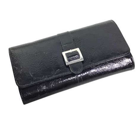VINTAGE CASE, AND OTHER ITEMS  including a silver plated cigarette case and a clutch bagcase 40.5cm wide 