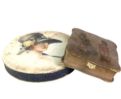 GROUP OF VINTAGE CONFECTIONARY BOXES, FRY'S AND ROWNTREE'S including a pair of Fry's 1928 tinslargest 28cm wide