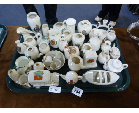 Large Quantity of Goss Ceramic Wares