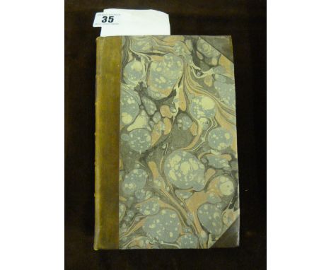 Book Entitled a New Medicidial Dictionary by John Quincy M D 9th Edition Printed London 1775