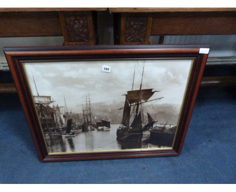 Framed Print - Dock End Whitby