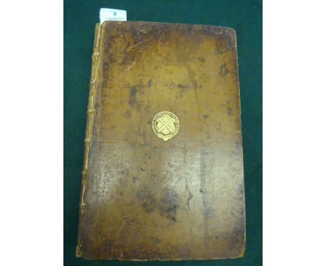 Book Entitled Medical Dictionary or General by G Willerby M D Printed London Circa 1823