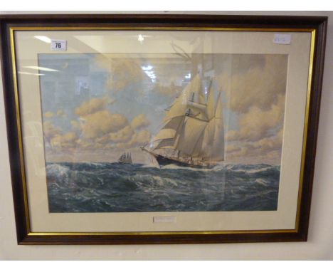 Framed Print entitled The Tall Ships