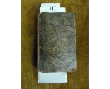 Book Entitled A New Medical Dictionary by Joseph Fox M D Published London 1803