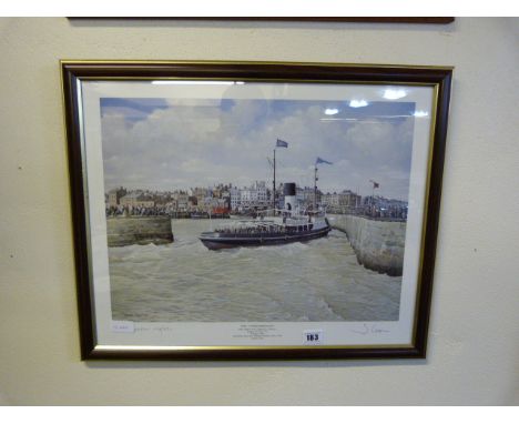 Framed John  Cooper Print - The Yorkshire Man