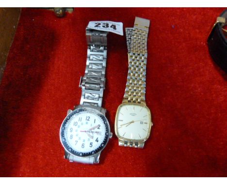 Gent's Rotary Wrist Watch & Another