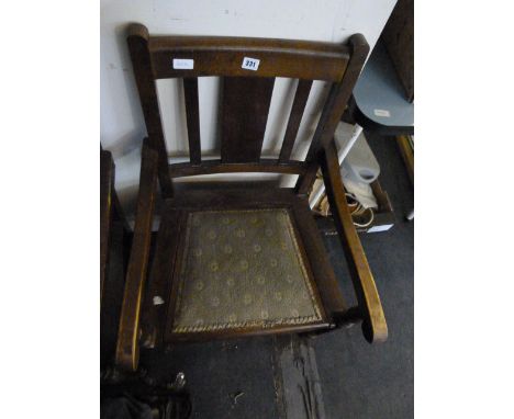 Edwardian Oak Commode