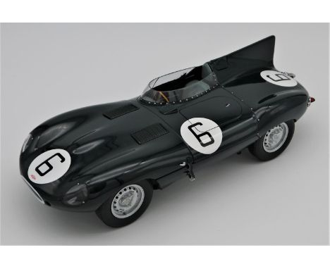 1955 LE MANS WINNING JAGUAR D TYPE 1:12 SCALE REPLICA BY AUTOART  fantastic larger 1:12 replica of the 1955 Le Mans winning J