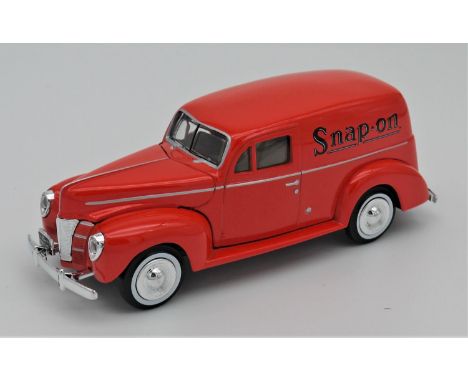 FORD SEDAN DELIVERY VAN IN SNAP ON LIVERY TO 1:24 SCALE  in diecast, produced by crown premiums 