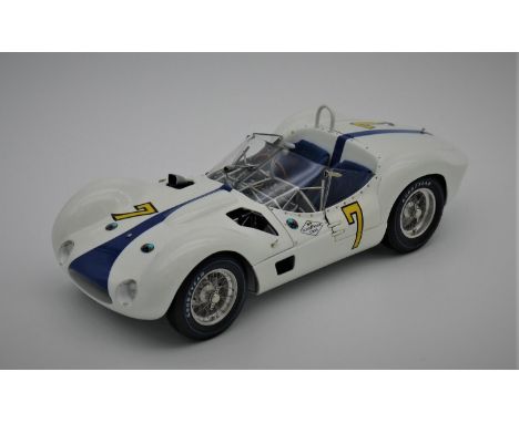 CMC MODELS 1:18 SCALE MODEL OF THE 1960 MASERATI TIPO 60 61 BIRDCAGE #7 (reference M125)  as driven by Stirling Moss in the 1