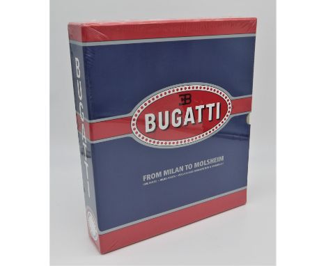 UWE HUCKE/JULIUS KRUTA: BUGATTI FROM MILAN TO MOLSHEIM  limited edition of 1000 canvas bound editions a history of the marque