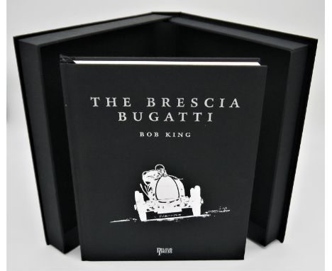BOB KING: THE BRESCIA BUGATTI 131 of 700. deluxe cloth bound limited edition  superbly illustrated and documents all survivin