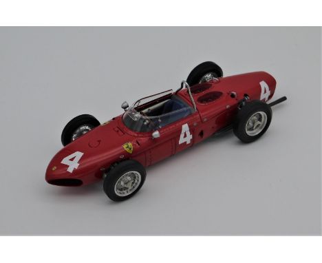 CMC MODELS 1:18 SCALE MODEL OF THE 1961 FERRARI DINO 156 NUMBER 4 SPA GP ENTRANT (reference M070)  as raced by by Phil Hill a