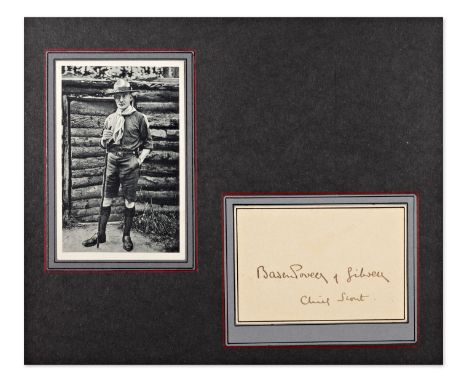 ROBERT BADEN-POWEL (1857-1941) | AUTOGRAPH (ENGLAND / ENGLISH) | Robert Baden-Powel (Robert Stephenson Smyth Baden-Powell, 1.