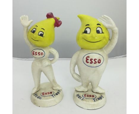 Two Esso figures