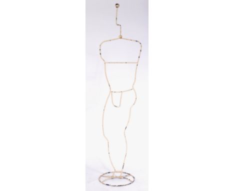 Laurids Lonborg ( Lønborg ) - IKEA - A rare and original 1980's retro vintage iconic designed wire framed male mannequin havi