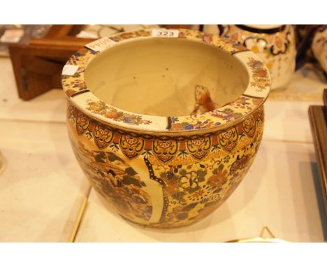 Chinese ceramic fish bowl. Not available for in-house P&amp;P. 